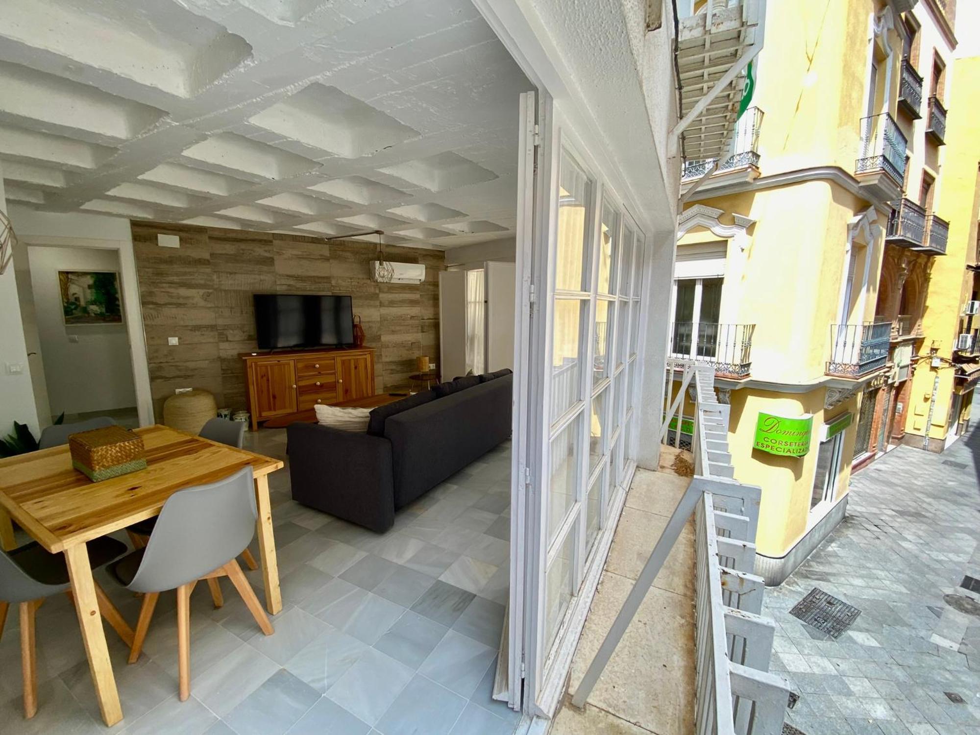 Apartamento 4Pax En Pleno Centro Plaza Salvador Seville Luaran gambar